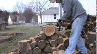 Stihl 026 Before Mods (Ported saw #1) In Black Locust