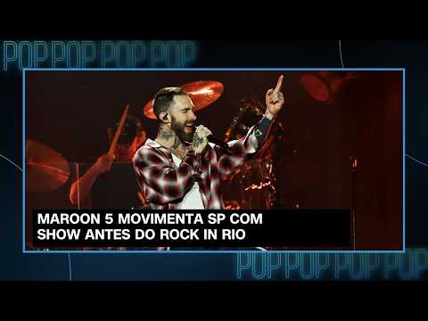Maroon 5 se apresenta em São Paulo antes do Rock In Rio | CNN NOVO DIA