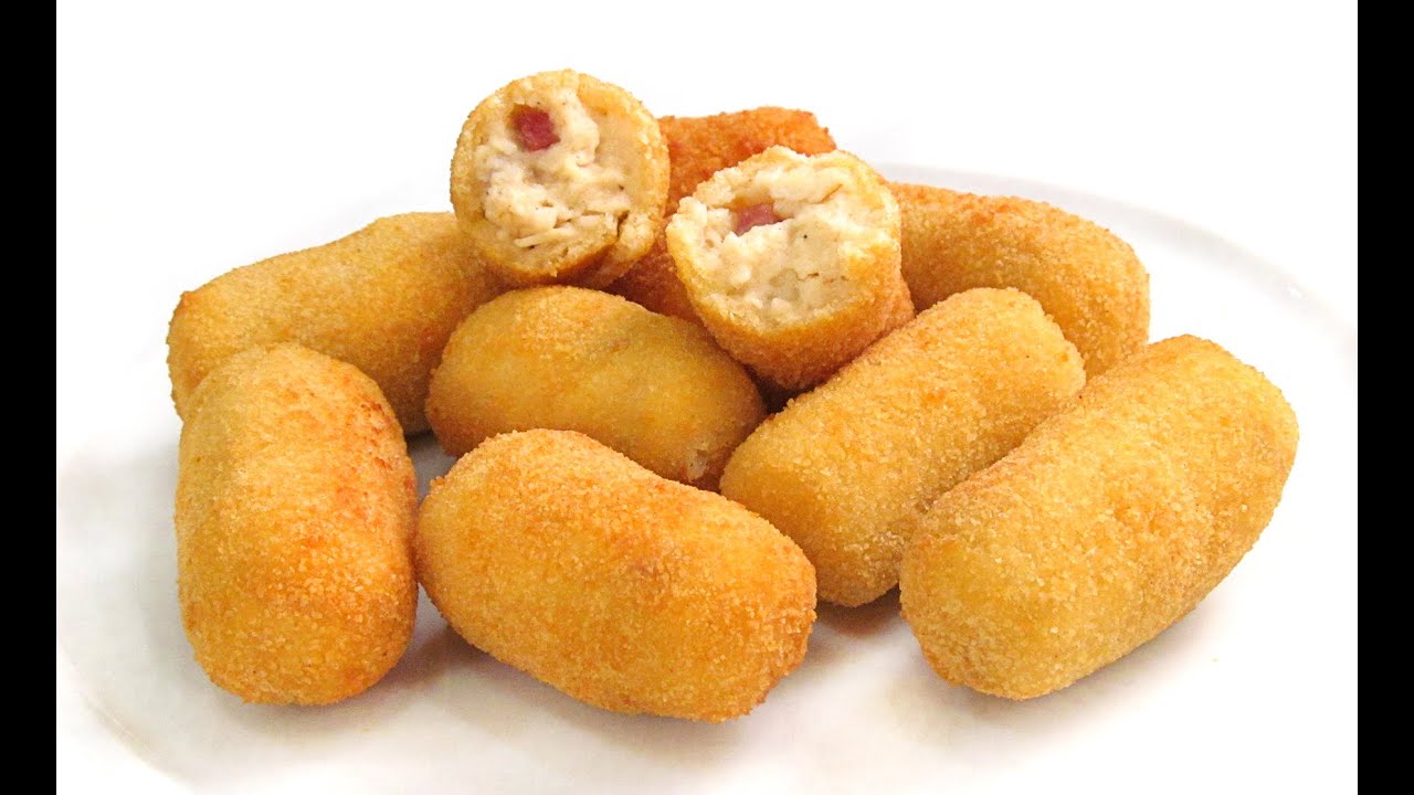 Croquetas caseras de Jamón y Pollo | Receta Fácil