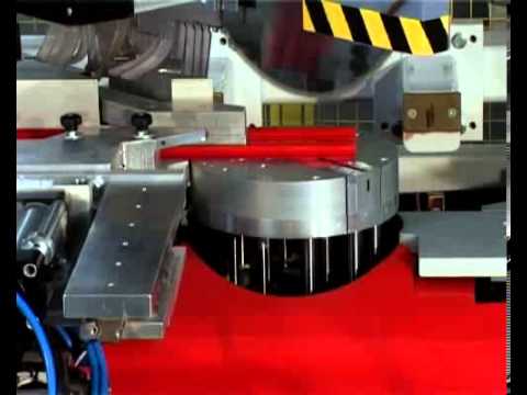 Automatische linie für schnitt und verarbeitung der aluminiumprofile