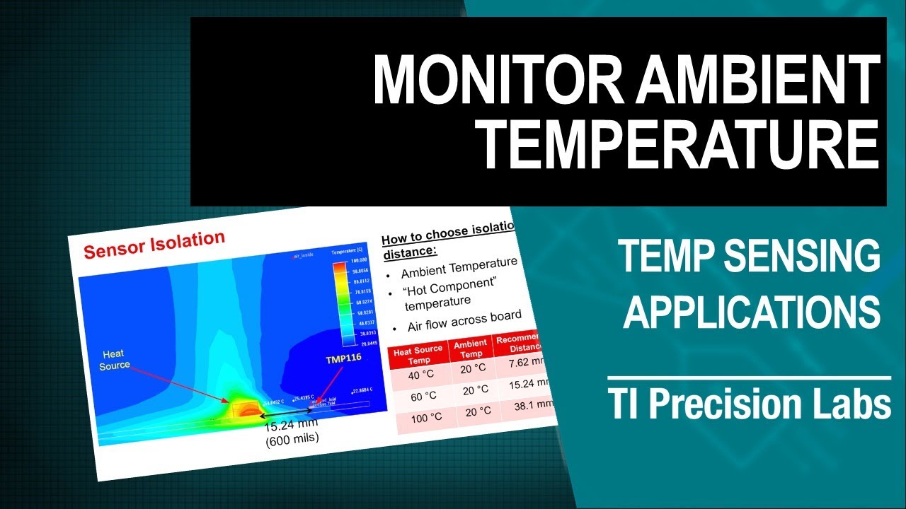 How to monitor ambient temperature