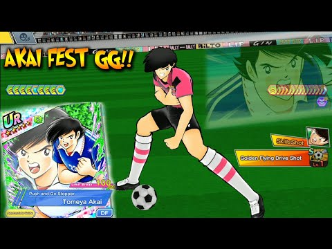 AKAI GG, TAMPAN DAN BERANI!! 🔥🔥 Captain Tsubasa Dream Team: REVIEW TOMEYA AKAI DREAMFEST (INDONESIA)