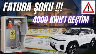 4000 kW Sınırını Aştım! Yeni Elektrik Faturam Geldi !!!