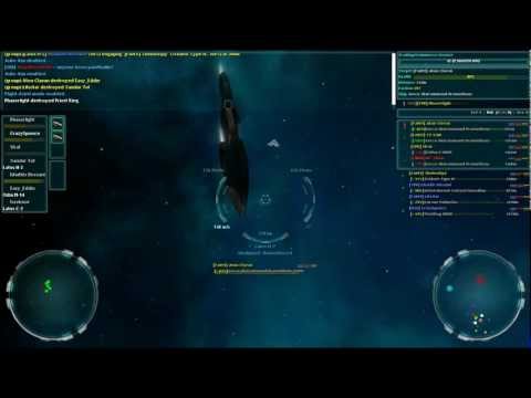 Vendetta Online Attacking a Player Cappie