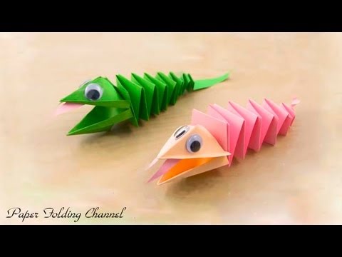 Origami Lizard