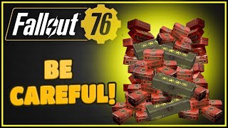 Scrap Kit Confusion & Perk Cards Bug - Fallout 76