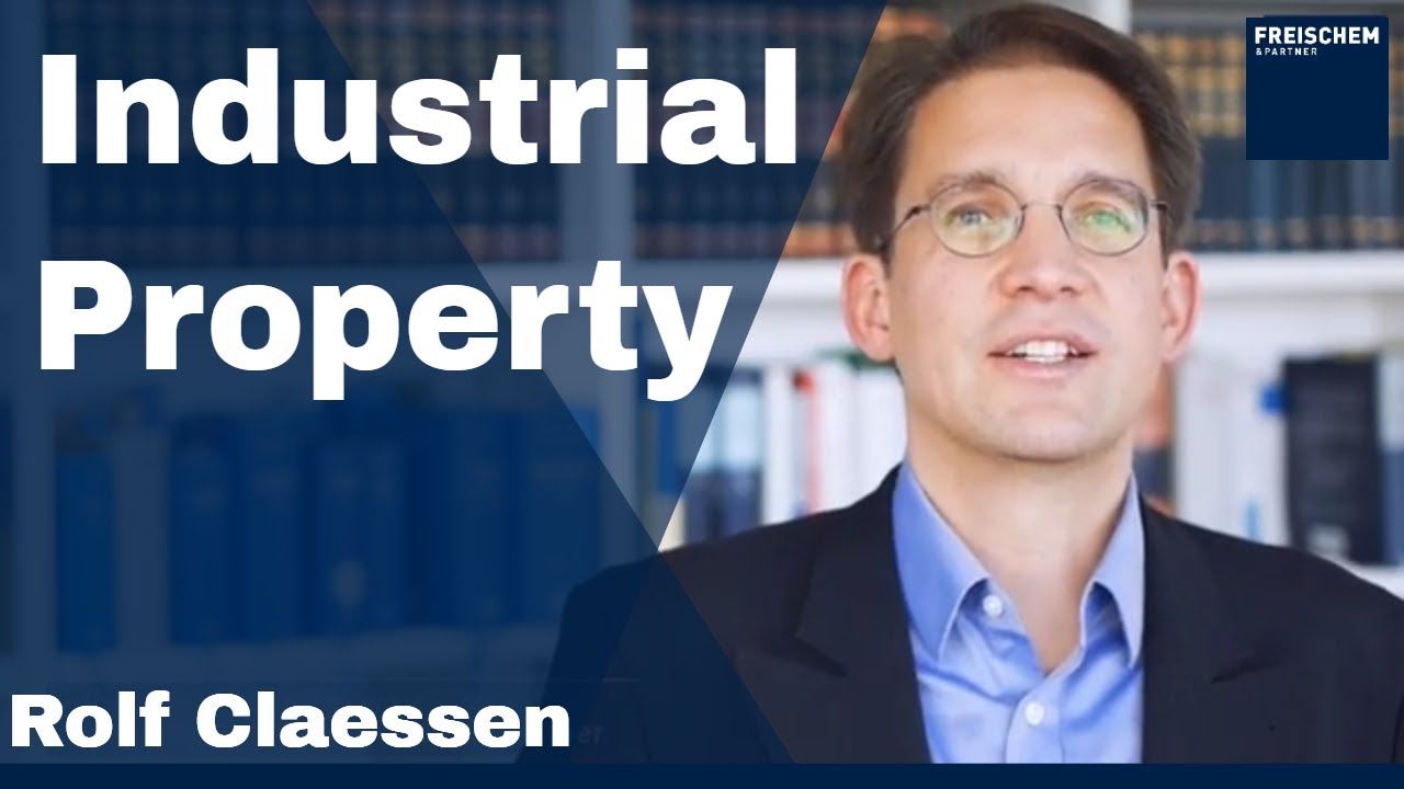 💡 Industrial Property - Definition - Difference to Intellectual Property #rolfclaessen