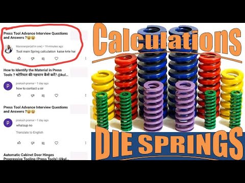 Color Coated Die Spring