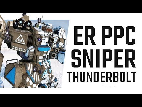 Thunder and Lightning! ER PPC Thunderbolt Sniper Build - Mechwarrior Online The Daily Dose #1302