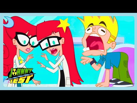 JOHNNY IS THE NEW BLACK 😈 | BRAND NEW JONNY TEST | Cartoons For Kids | WildBrain Monsters