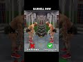 "Barbell Row Techniques: Maximize Back Gains with Proper Form! ✅"