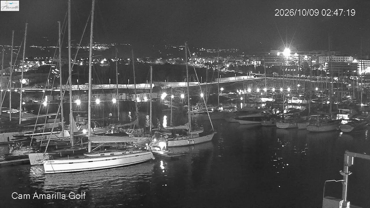 Live webcam view of Amarilla Marina & Golf, Tenerife