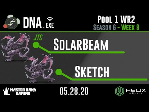 DNA.EXE S6:W9 - JTC | SolarBeam (Ridley) Vs. Sketch (Ridley) - Pool 1 WR2