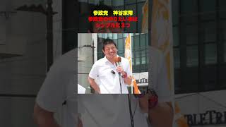 参政党のやりたい事はシンプルに３つ