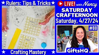 Happy Saturday CrafterNoon ❤️​ Join Nancy LIVE:​​ Chat About Crafting, Crocheting, Sewing & More #88