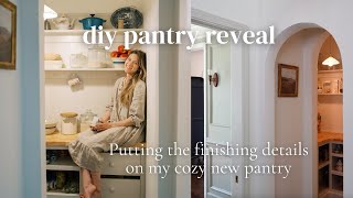 I built my dream pantry // DIY Pantry Ideas // English Country Pantry // DIY Pantry Renovation