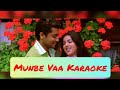 Munbe Vaa Karaoke Lyrics Sillunu Oru Kaadhal AR Rahman HD 1080P