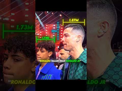 Ronaldo Jr Height Transformation 😱🔥