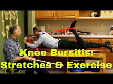 Knee Bursitis Stretches & Exercises (Pes Anserine, Suprapatellar, Prepatellar, Infrapatellar)