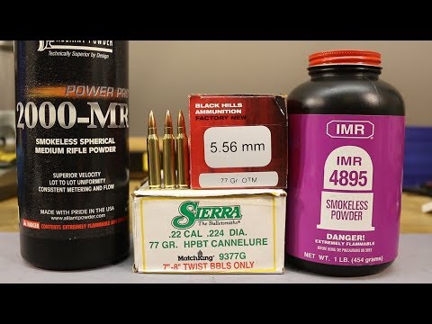 Cloning Mk262 - pt 9 - 2000-MR and IMR 4895