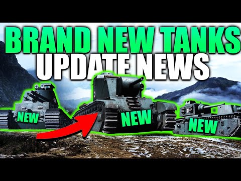 BRAND NEW STRANGE TECH TREE! World of Tanks Console NEWS