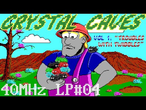[Longplay] Crystal Caves - Volume 1: Troubles with Twibbles (1991, PC DOS) 40MHz LP#04 1080p