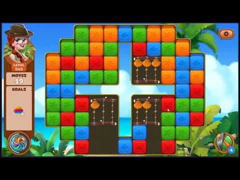 Lost Island Blast Adventure Level 542 - NO BOOSTERS 🏝️ | SKILLGAMING ✔️