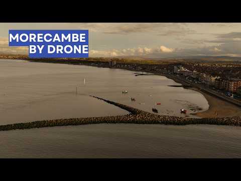Morecambe Seafront Drone Footage | Stunning Coastal Views