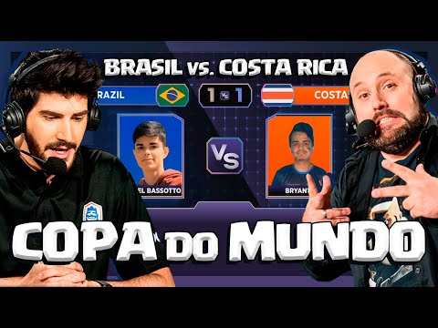 COPA DO MUNDO DE CLASH ROYALE: BRASIL X COSTA RICA