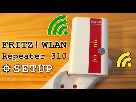 FRITZ! WLAN Repeater 310 Wi-Fi extender • Unboxing, installation, configuration and test