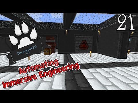 Lets Play Minecraft Direwolf20 1.12 - Automating Immersive Engineering (21)