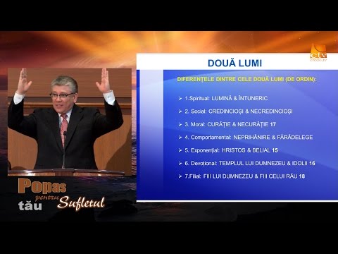 Popas pentru sufletul tău - "Două lumi"