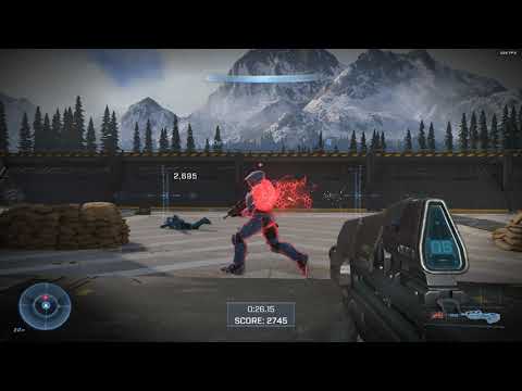 Halo Infinite - Academy Weapon Drills - MA40 AR Assault Rifle