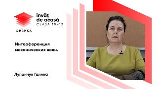 "Интерференция механических волн"