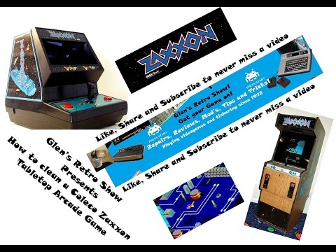 How to Clean a Coleco Zaxxon handheld