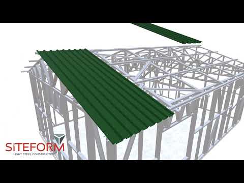 How To Install IBR(Widespan + Poly Carb Sheet) Roof Covering
