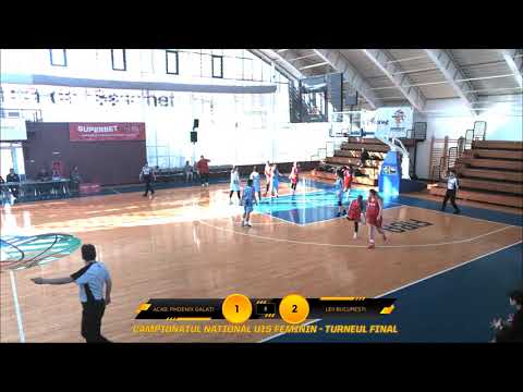 Turneul Final U15F: Academia de Baschet Phoenix Galati - Leii Bucuresti