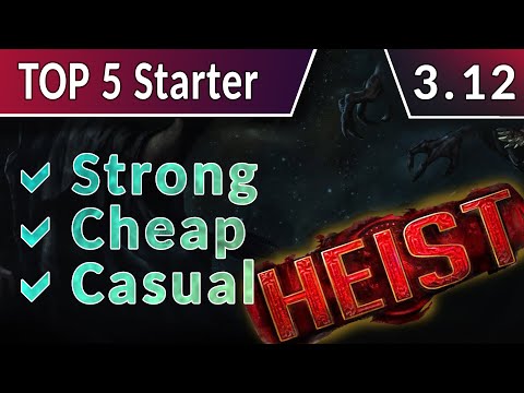 Path of Exile 3.12 Heist 🔰 - 5 Starter Builds