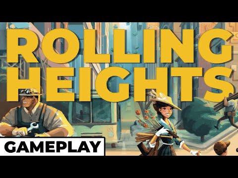 The Quacks & Cubitos Killer? - Rolling Heights - Gameplay with @BoardGameCo