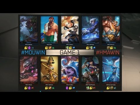 MOU vs HMA Highlights Game 1 - Mousesports vs Huma - 2016 EU Challenger Spring
