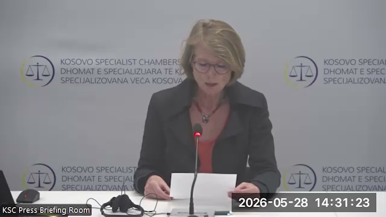 28/05/2026: KSC Press Briefing