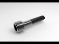 MasterCam X5 3D Modelling 06 Allen Bolt