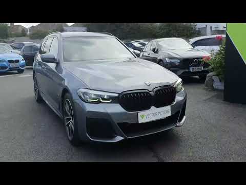 YE21VZF - 2021 BMW 5 Series 530E DRIVE M SPORT AUTO PHEV TOURING CAR NEW CI...