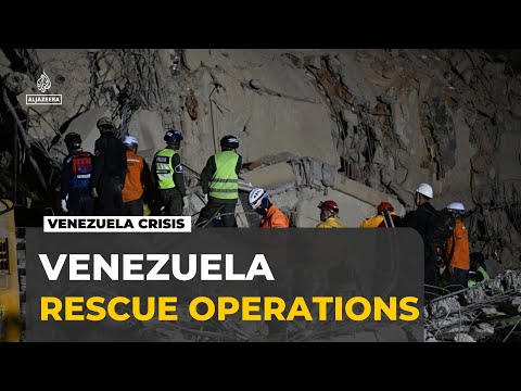 Venezuela earthquake: Rescue teams race to find survivors