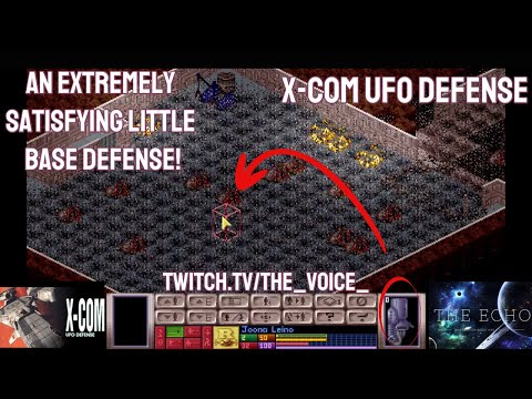An extremely satisfying little base defense! X-COM UFO Defense