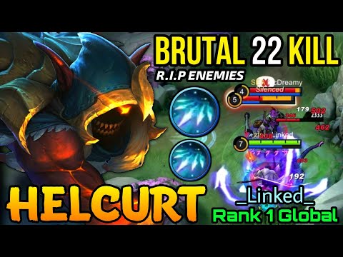 22 Kills Helcurt Butral DMG Build! - Top 1 Global Helcurt by _Linked_ - MLBB