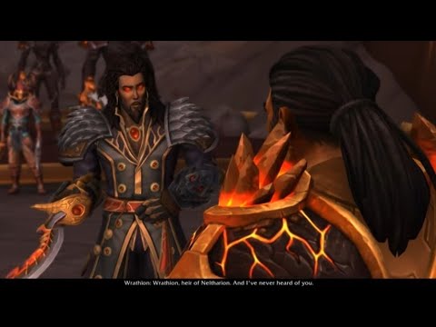 Wrathion Meets Sabellian Cinematic | WoW Dragonflight