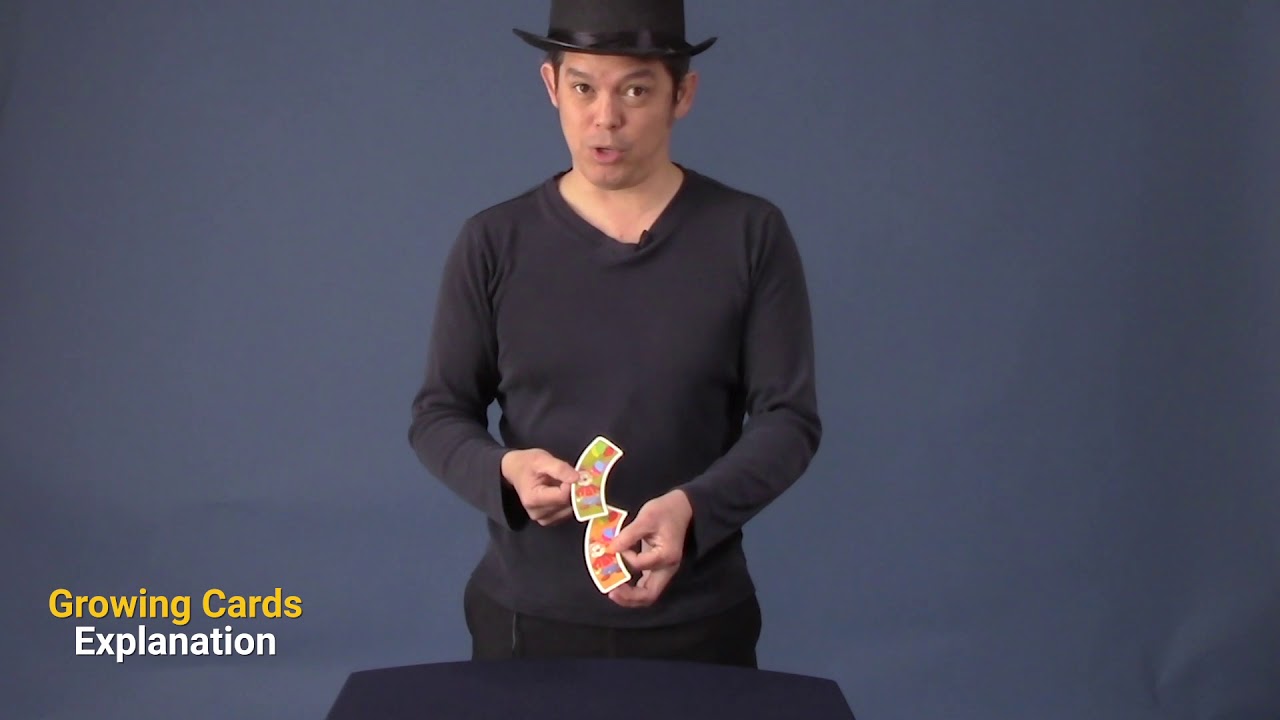 Growing Cards - Magic Tricks