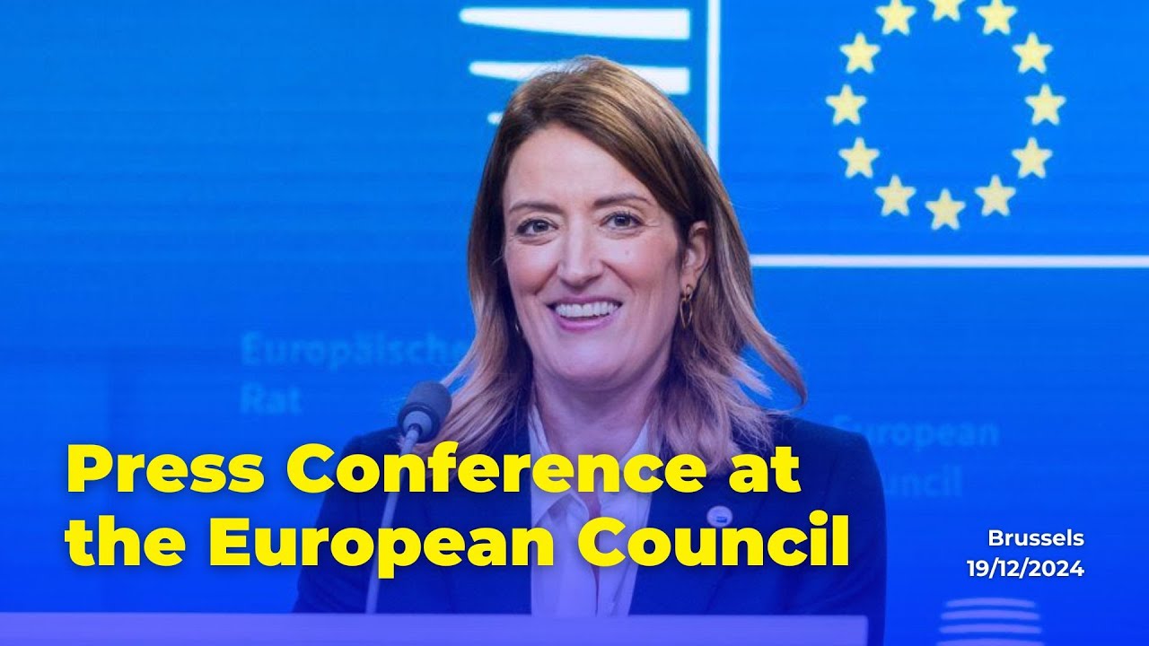Press Conference at the European Council