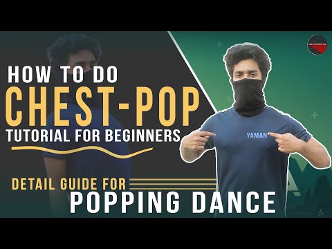 CHEST POP TUTORIAL : how to do chest pop for beginner | Popping Dance | Yaman dance tutorial (2020)